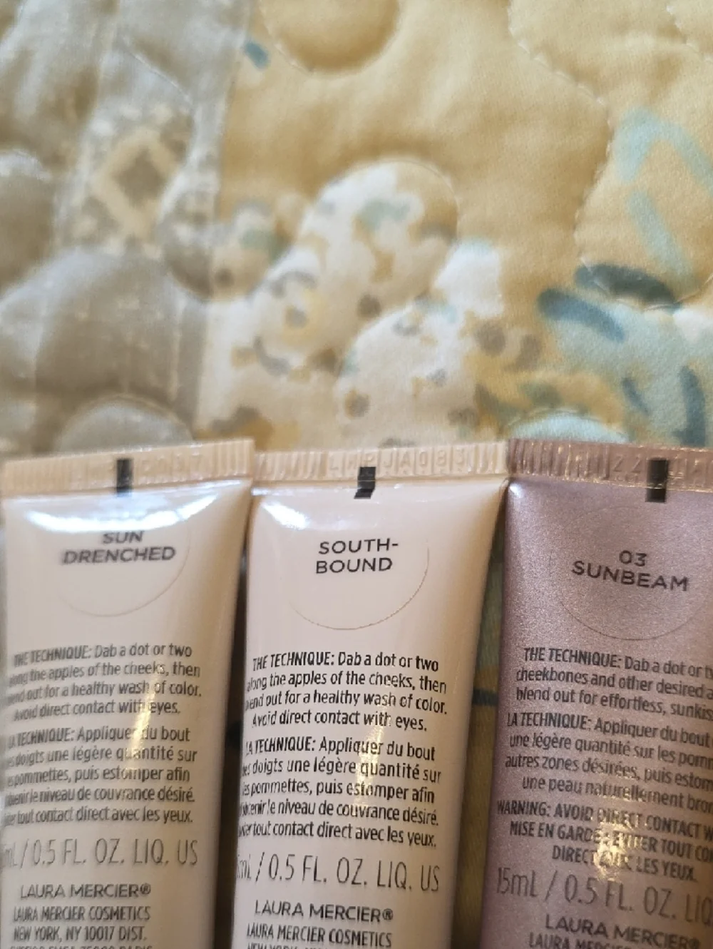 Laura Mercier Tinted Moisturizer Blush & Bronzer Trio - Rose, Pink, Bronze - Picture 2 of 2